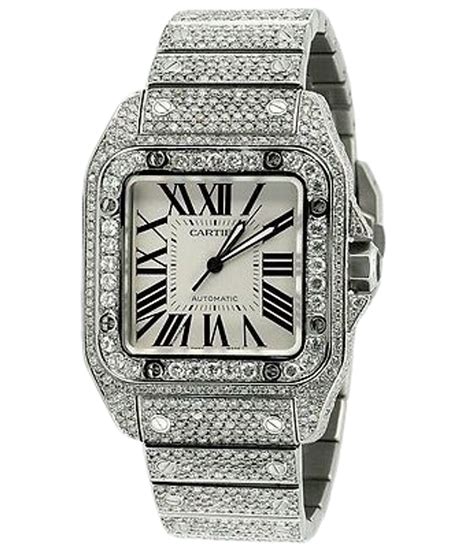 iced out cartier watch giveaway.